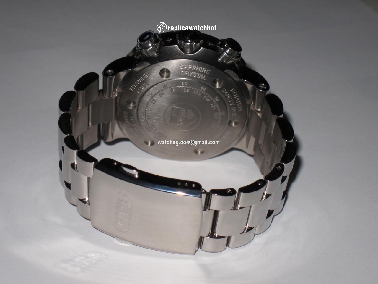 Oris ProDiver Chronograph Mens watch Unisex Automatic Titanium 01 774 7683 7154 3