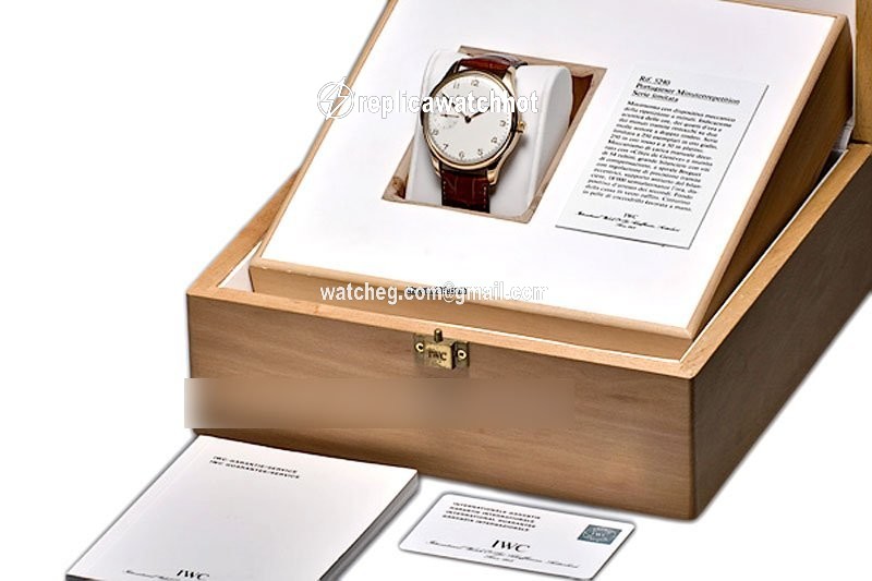 IWC Portuguese Minute Repeater Manual winding Red gold 5240-05 3