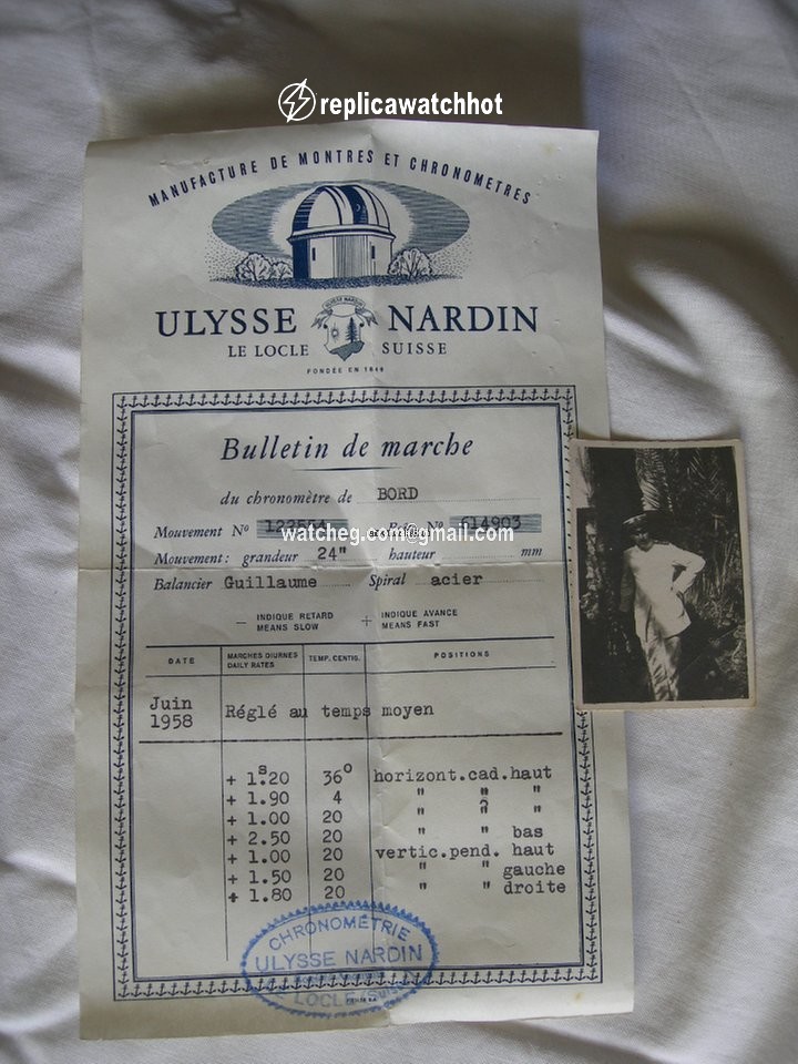 Ulysse Nardin Manual winding Silver 122554 3