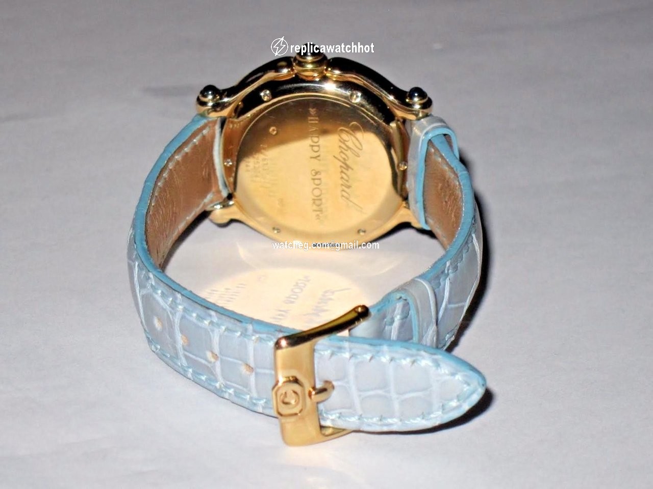 Chopard Happy Sport Womens watch Quartz Yellow gold 276137 3