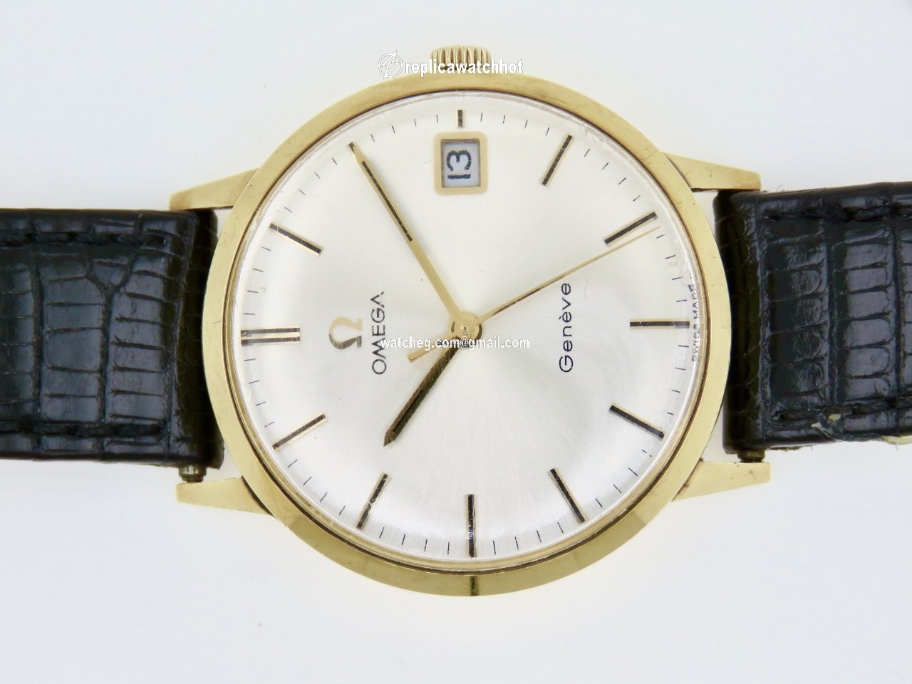 Omega Mens watch Unisex Manual winding Gold Steel 132041 3
