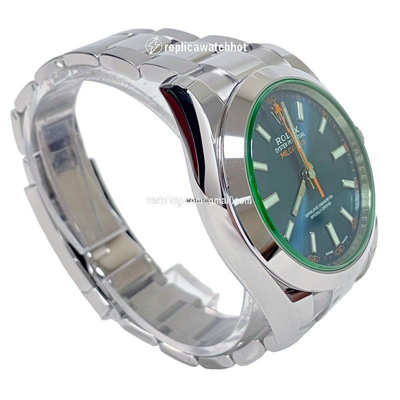 Rolex Milgauss Mens watch Unisex Steel 116400GV BLO 3