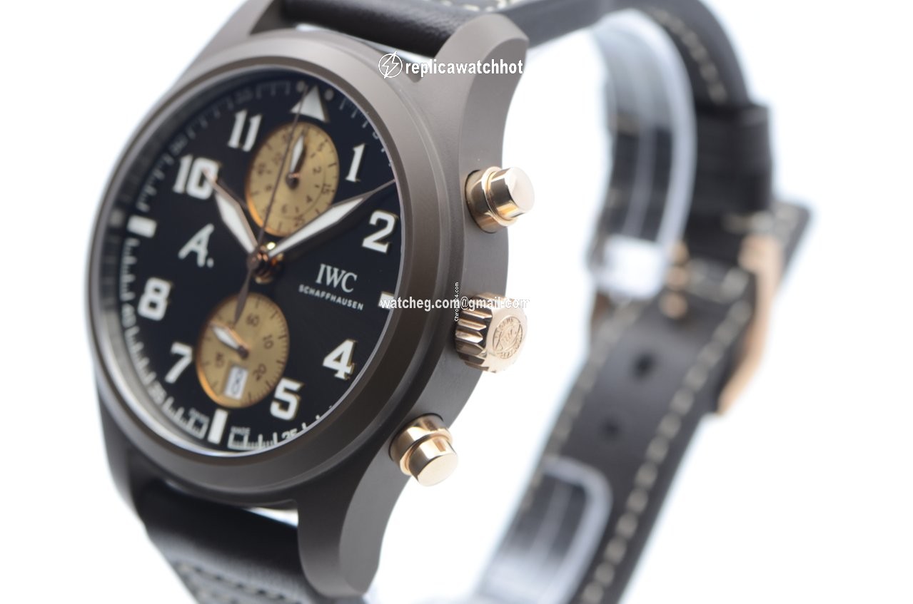 IWC Pilot Chronograph Mens watch Unisex Automatic Ceramic IW388006 3