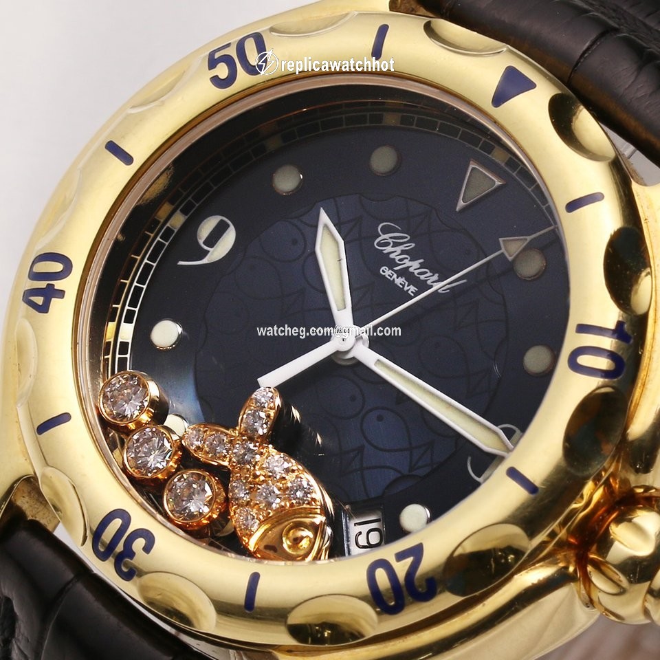 Chopard Happy Sport Womens watch Quartz Yellow gold 28 3528 3