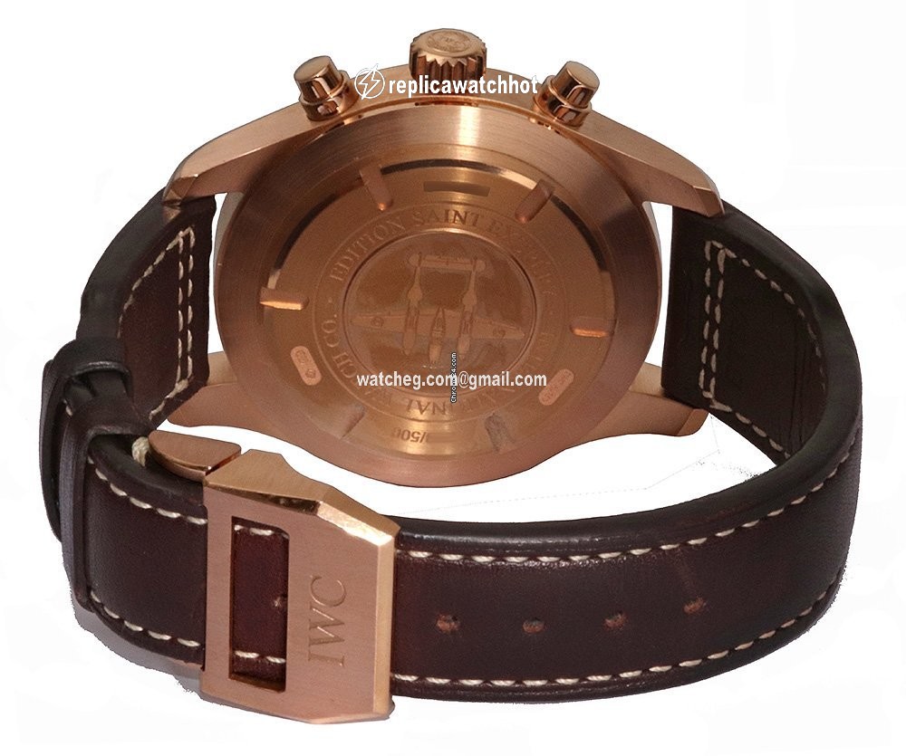 IWC Pilot Chronograph Mens watch Unisex Automatic Rose gold IW387805 3