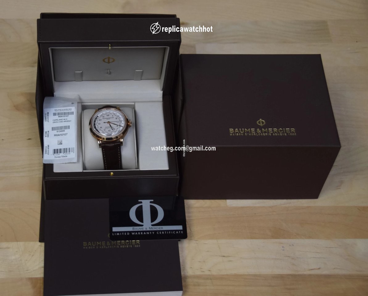 Baume & Mercier Capeland Mens watch Unisex Automatic Rose gold MOA10107 3