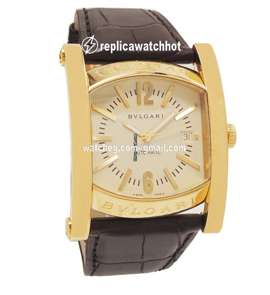 Bulgari Assioma Mens watch Unisex Automatic Yellow gold AA48G 3