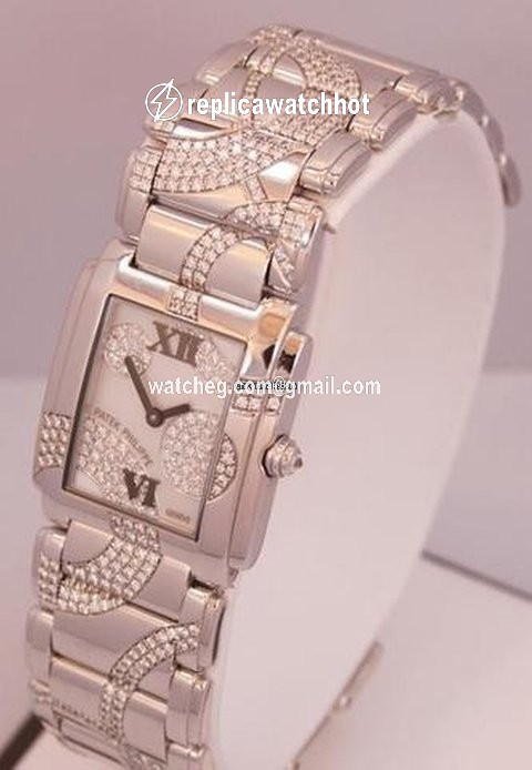 Patek Philippe Twenty~4 Womens watch Quartz White gold 4910 49G 3