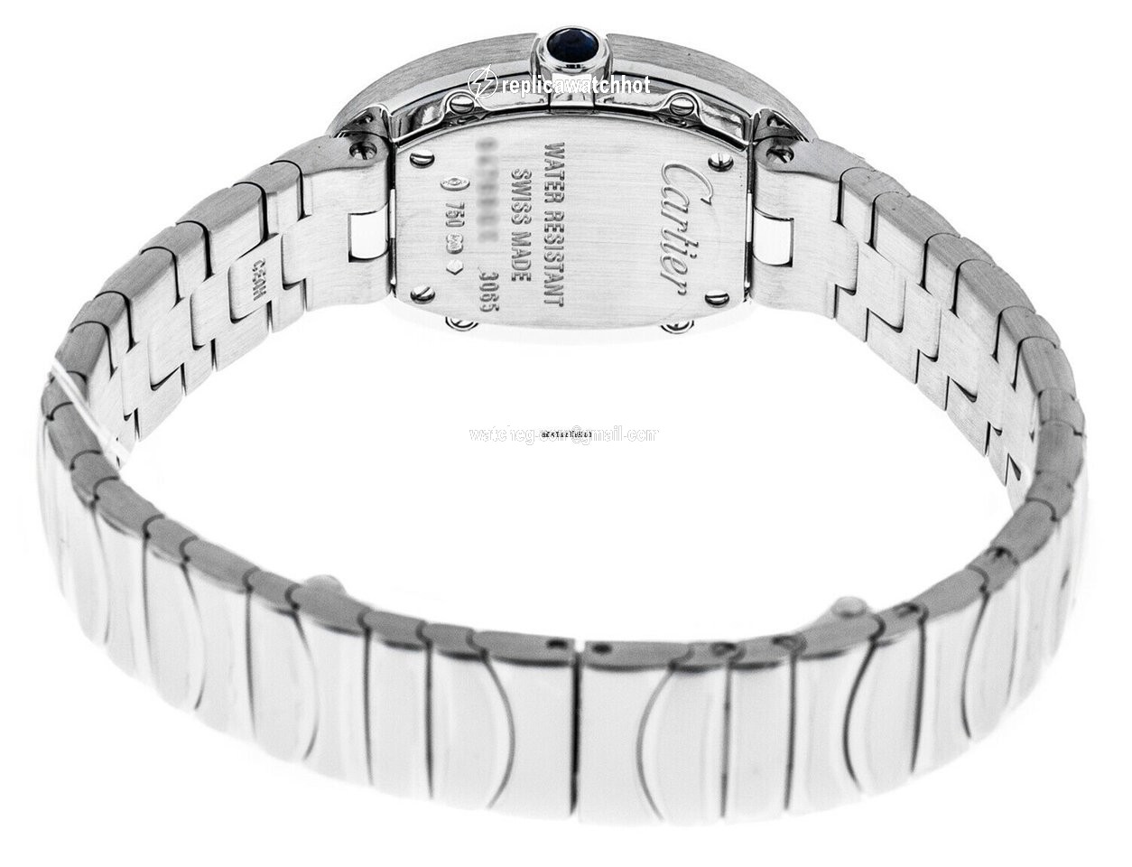 Cartier Baignoire Womens watch Quartz White gold W8000006 3