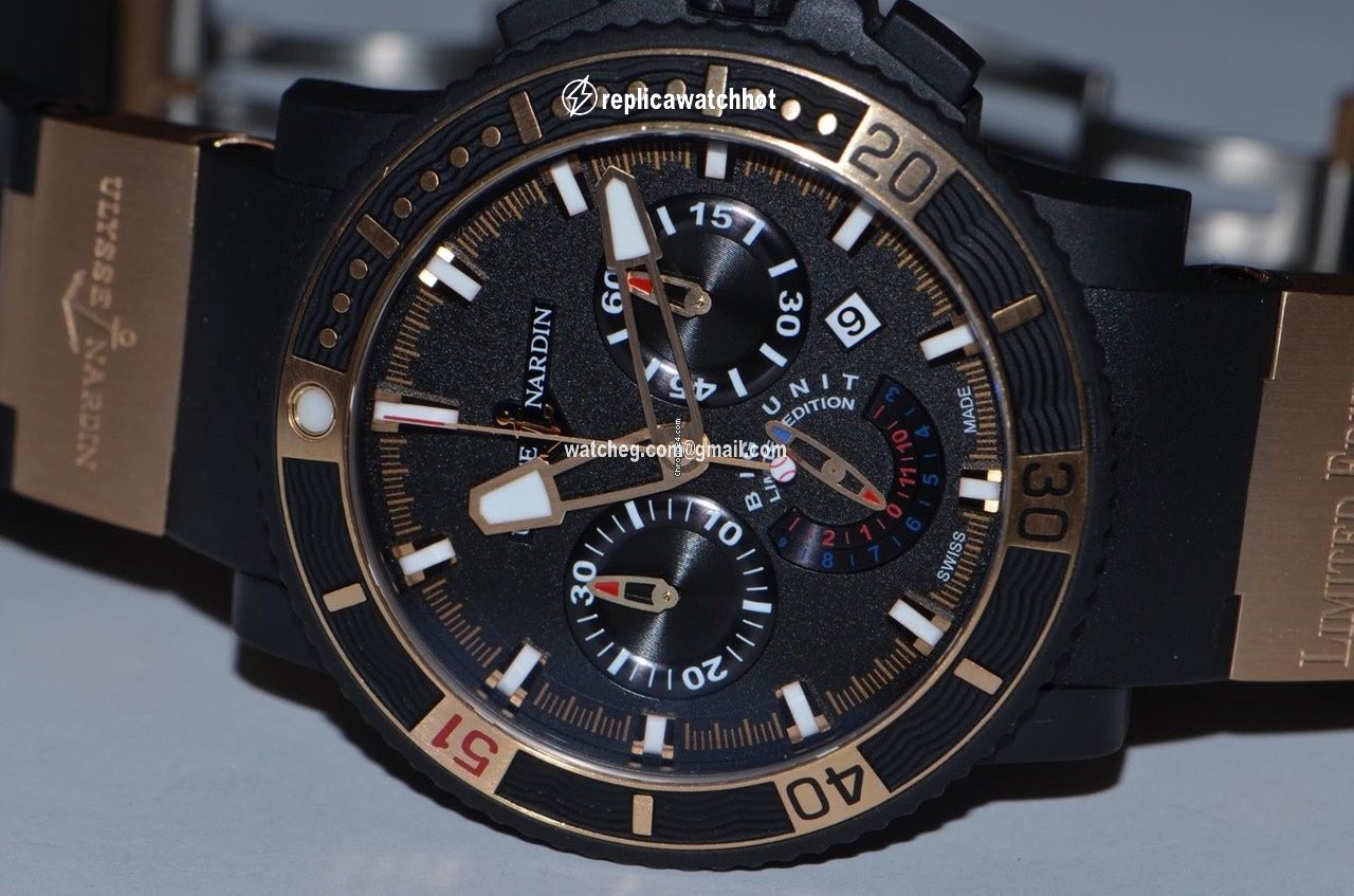 Ulysse Nardin Mens watch Unisex Automatic Steel 353-95LE-3C BIG UNIT 3