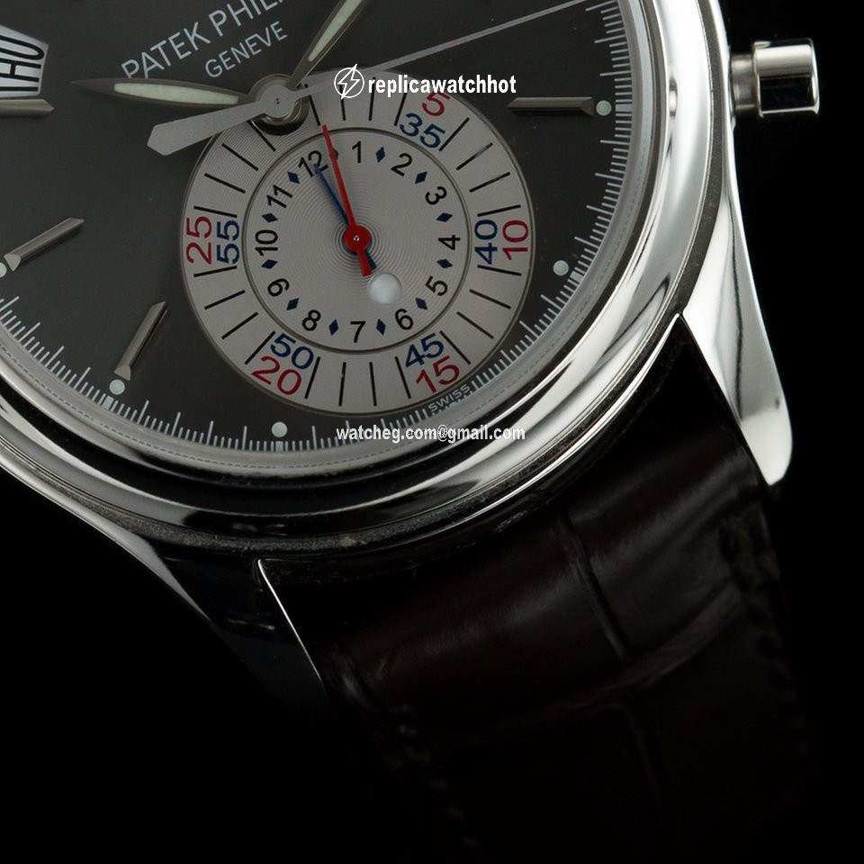 Patek Philippe Annual Calendar Chronograph Mens watch Unisex Automatic Platinum 5960P 3
