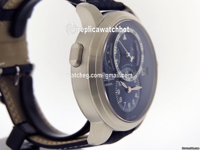 Glashtte Original PanoMaticChrono XL Mens watch Unisex Automatic Platinum 95-01-05-15-04 3