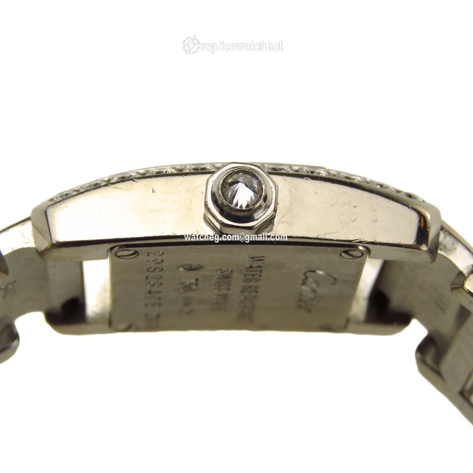 Cartier Tank Womens watch Quartz White gold WE70069H 3