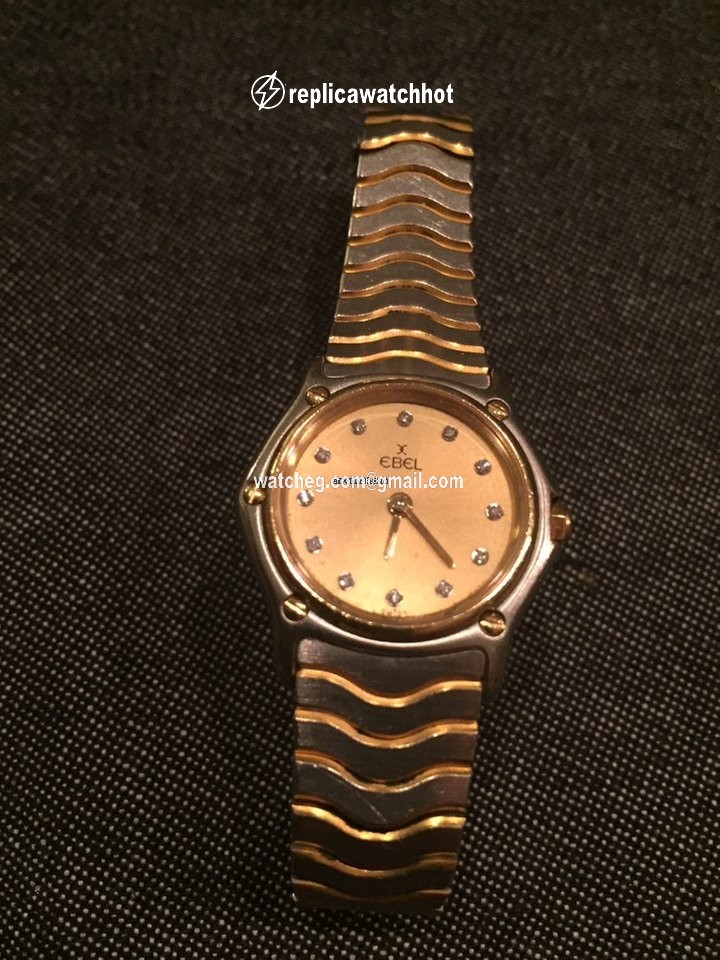 Ebel Sport Womens watch Quartz Gold Steel 166901 3