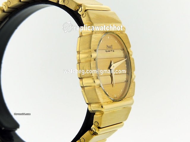 Piaget Polo Womens watch Quartz Yellow gold 861C701 3