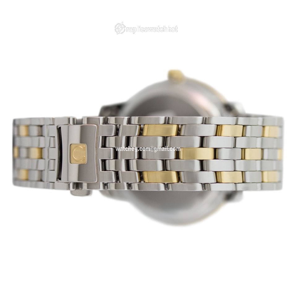 Omega De Ville Prestige Mens watch Unisex Automatic Gold Steel 424.20.40.20.02.001 3