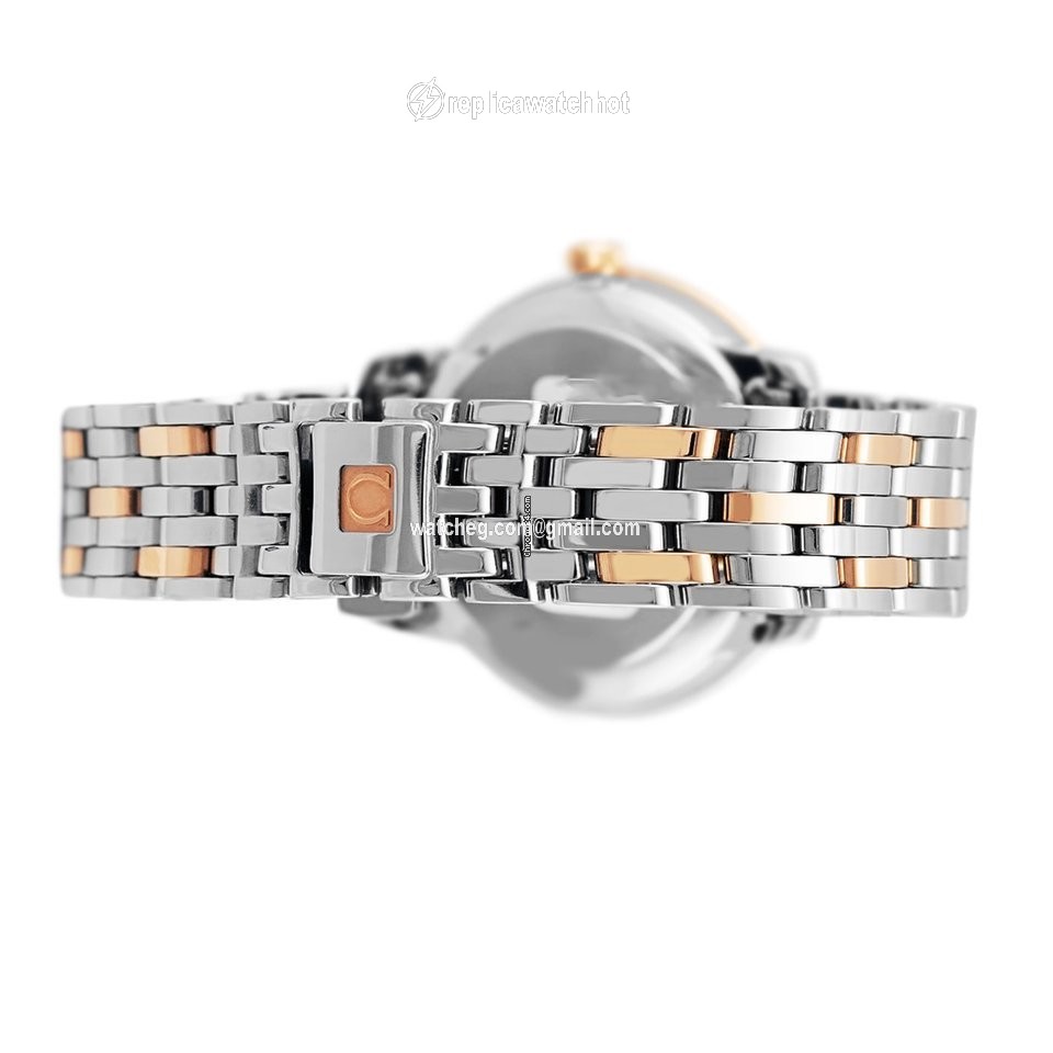 Omega De Ville Prestige Womens watch Automatic Gold Steel 424.20.33.20.52.002 3