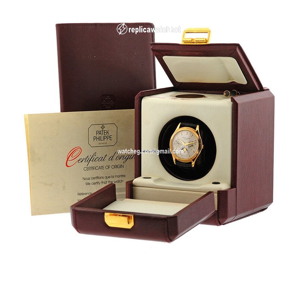 Patek Philippe Perpetual Calendar Mens watch Unisex Automatic Yellow gold 3940 J 3