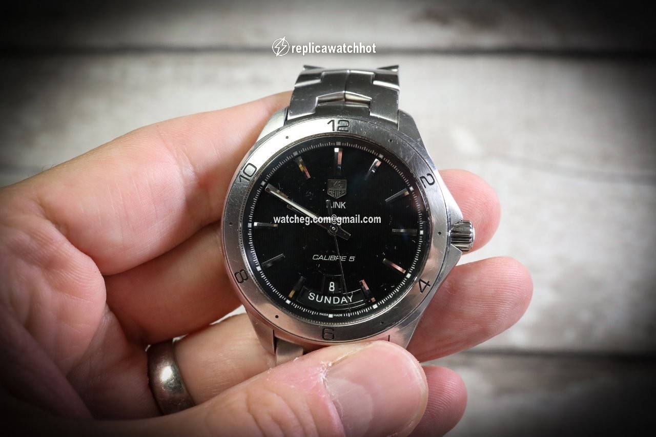 TAG Heuer Link Calibre 5 Mens watch Unisex Automatic Steel wat2010.ba0951 3