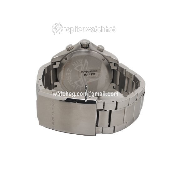 Hamilton Khaki Flight Timer Mens watch Unisex Quartz Steel H64554131 3