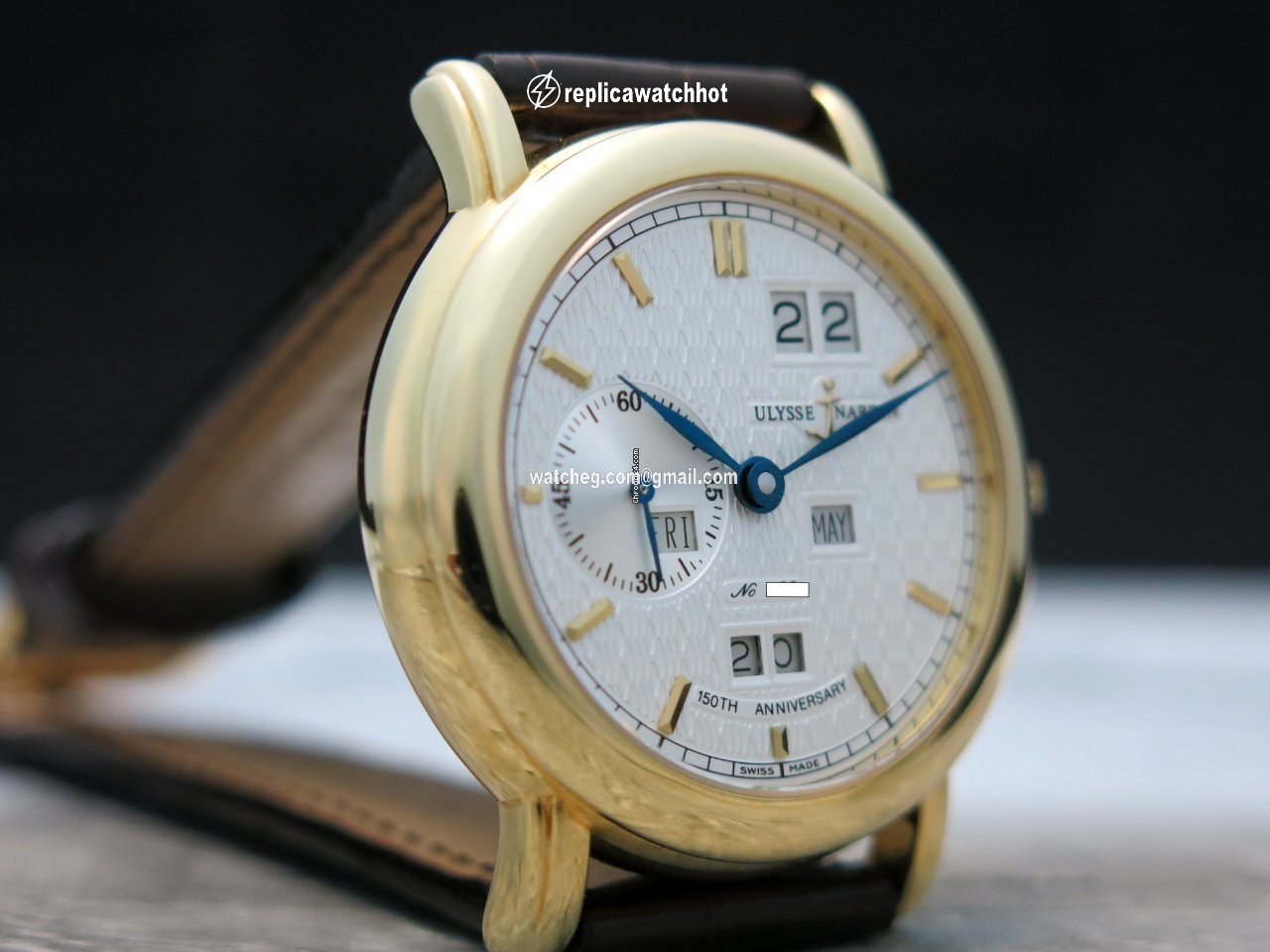 Ulysse Nardin Mens watch Unisex Automatic Yellow gold 311.22 3