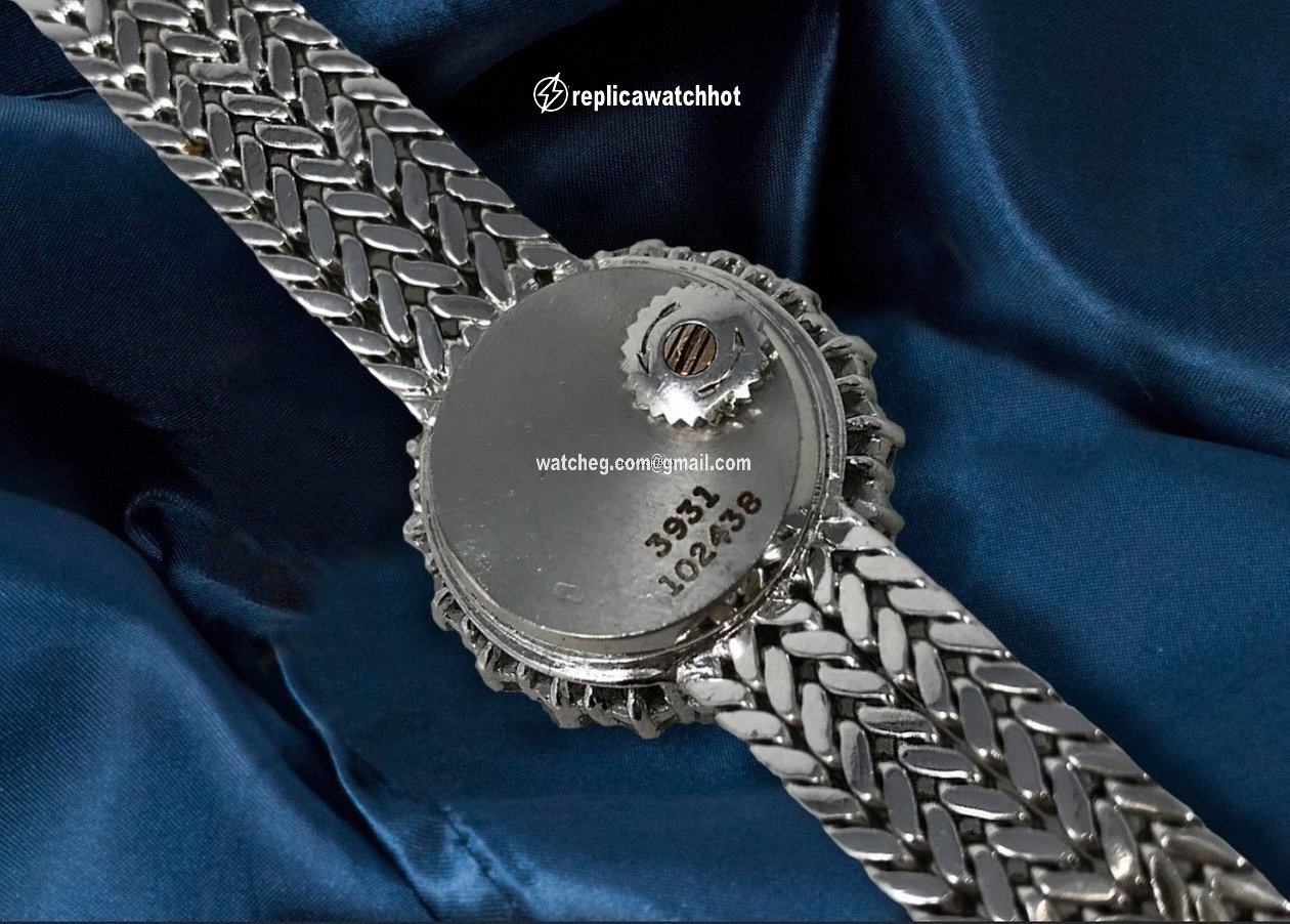 Piaget Womens watch Manual winding White gold 1970s Piaget 18kt 2.25 Diamond Bracelet Watch 3