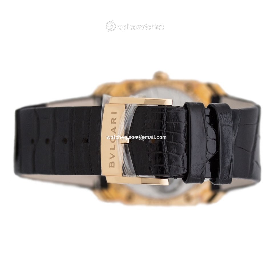 Bulgari Octo Mens watch Unisex Manual winding Rose gold 102371 BGOP40BGLXT 3