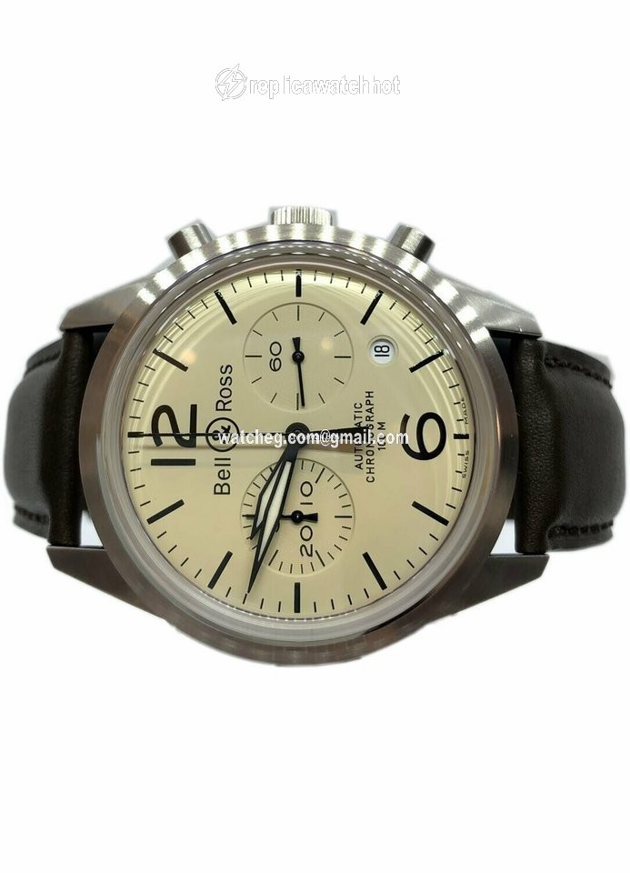 Bell & Ross BR V1 Mens watch Unisex Automatic Steel BRV126-BEI-ST-SCA 3