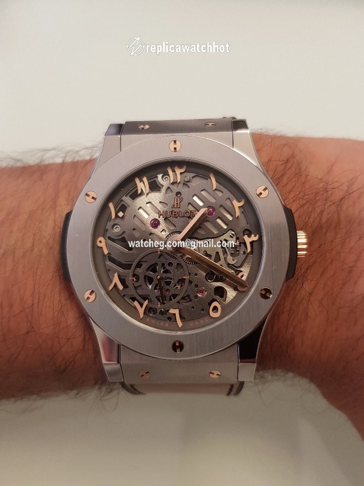 Hublot Classic Fusion Ultra-Thin Mens watch Unisex Manual winding Steel 515.NX.0189.VR.SDQ15 3