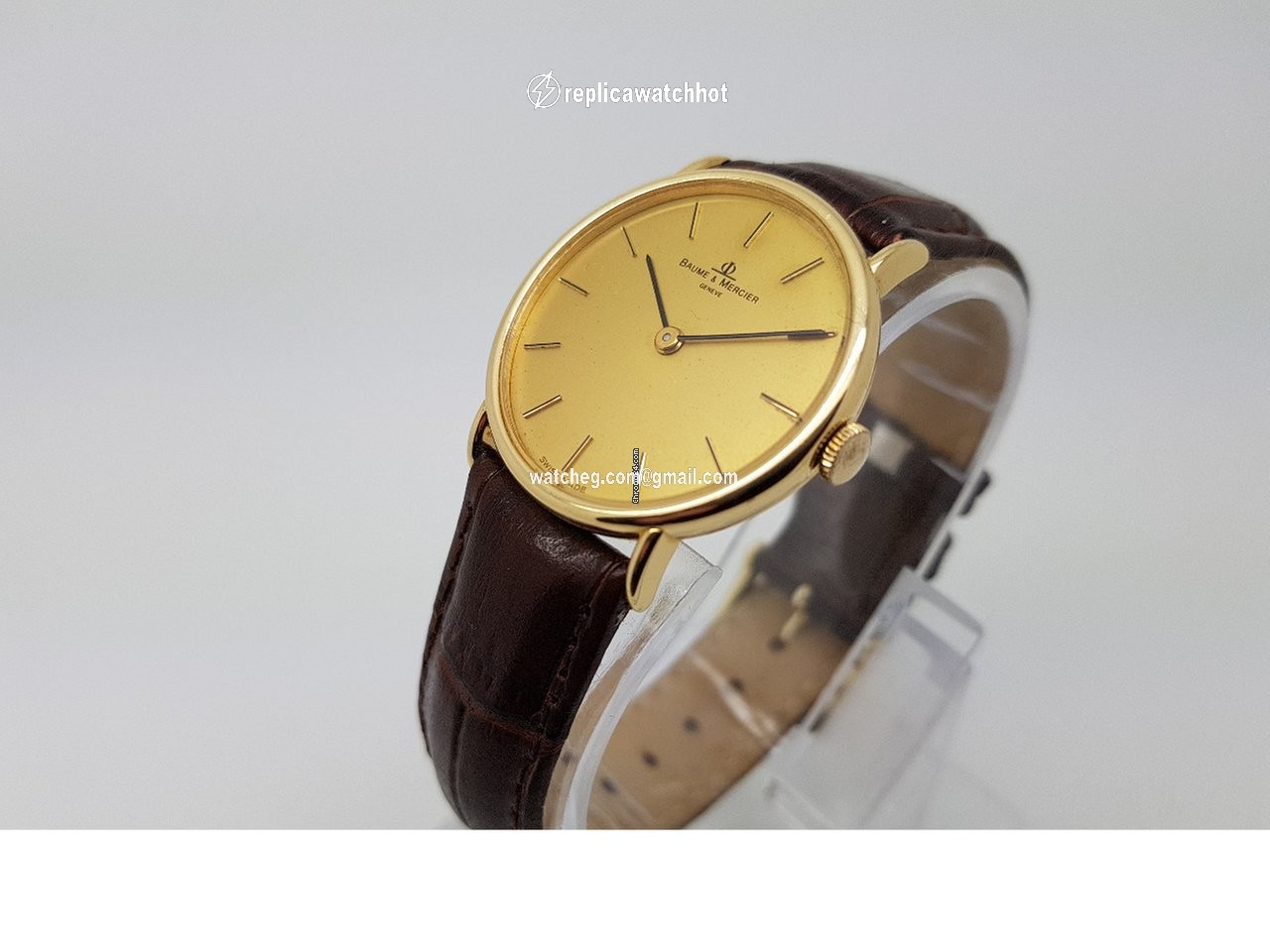 Baume & Mercier Mens watch Unisex Manual winding Yellow gold 35103 3