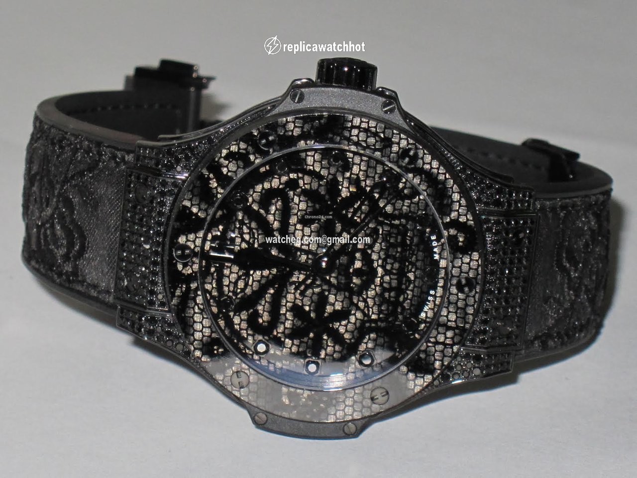 Hublot Big Bang Broderie Womens watch Automatic Steel 343.SV.6510.NR.0800 3