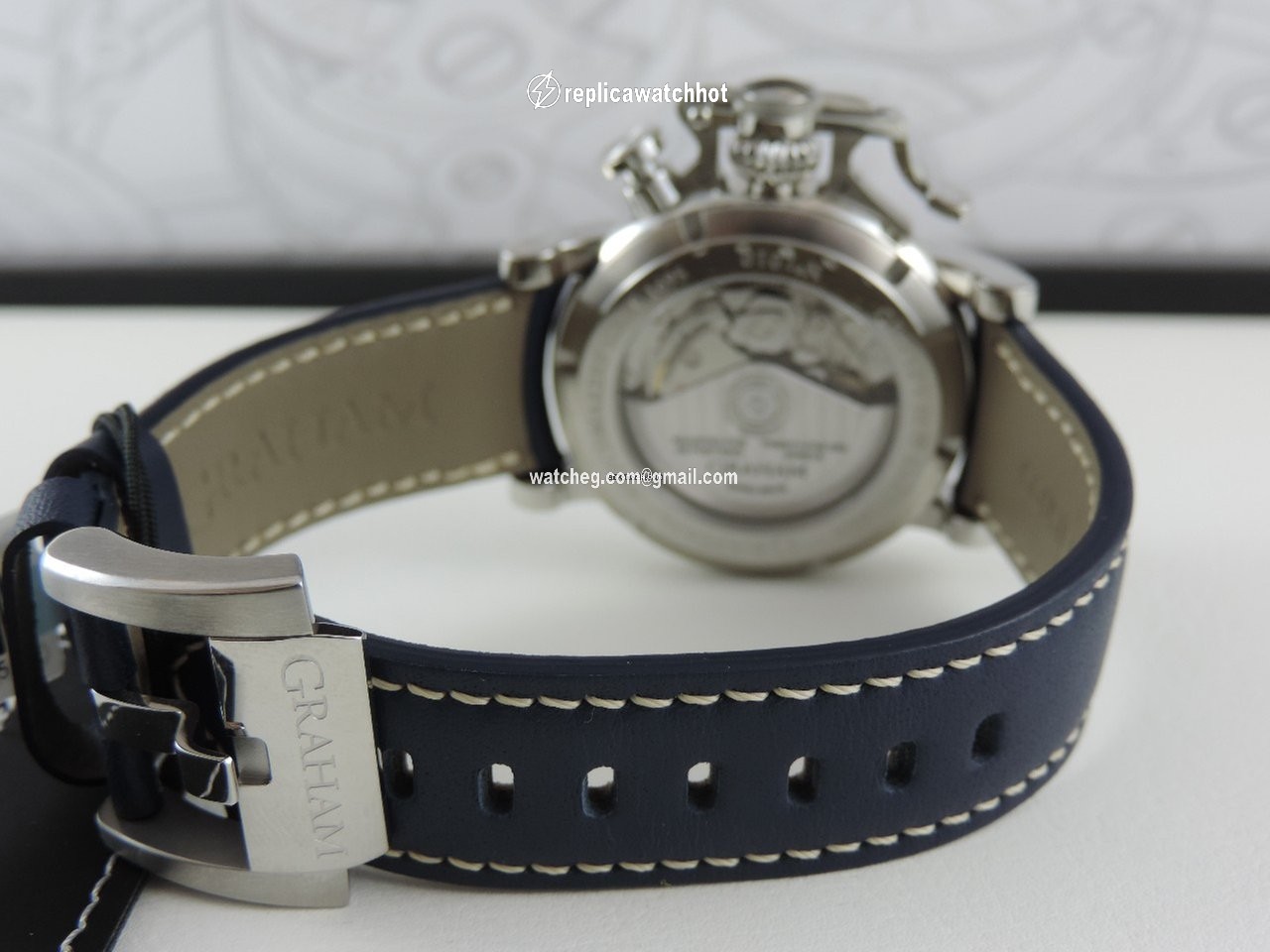 Graham Chronofighter Mens watch Unisex Automatic Steel 2CVAS.U04A.L129S 3