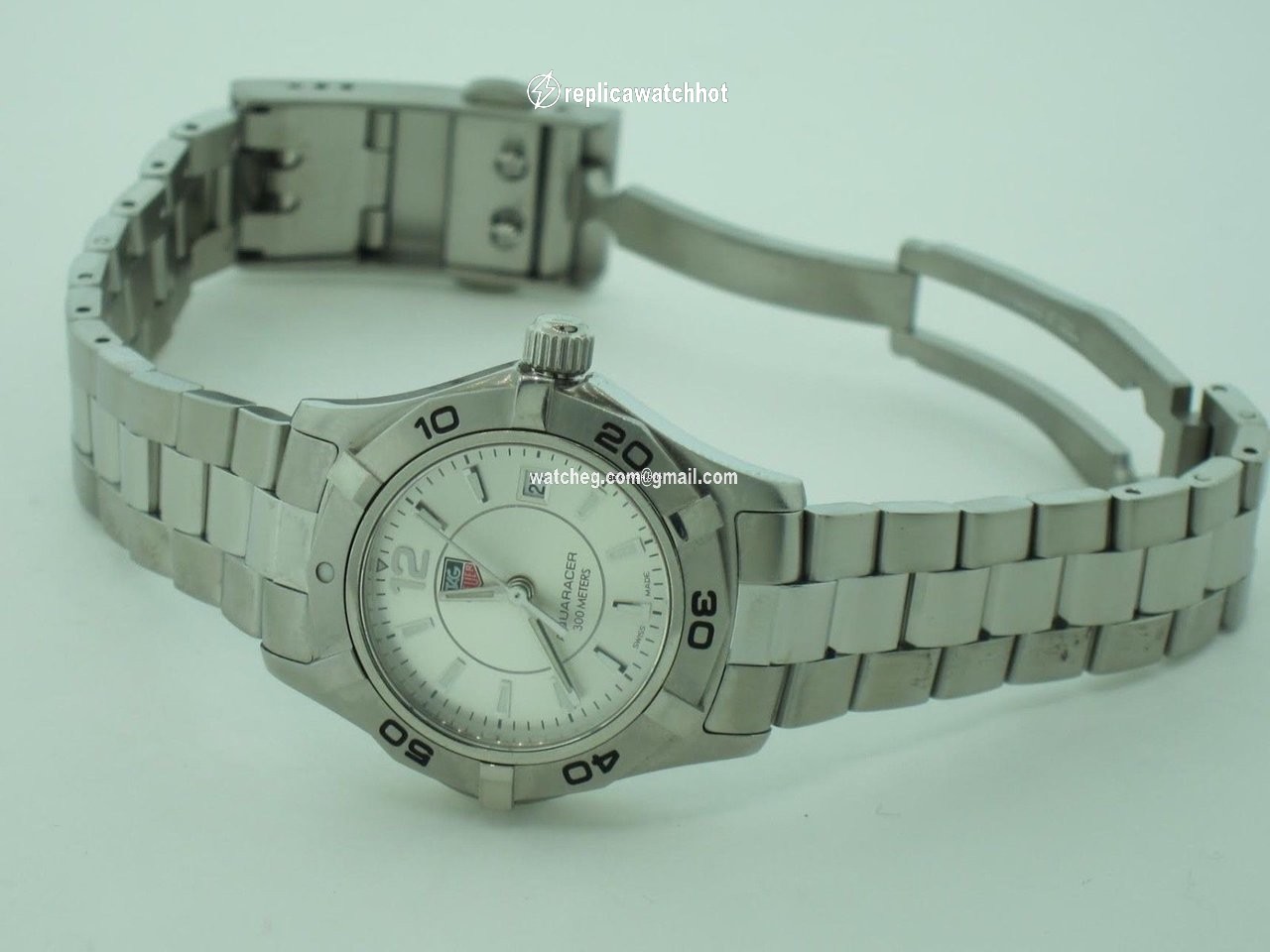 TAG Heuer Aquaracer Lady Womens watch Quartz Steel WAF1412 3