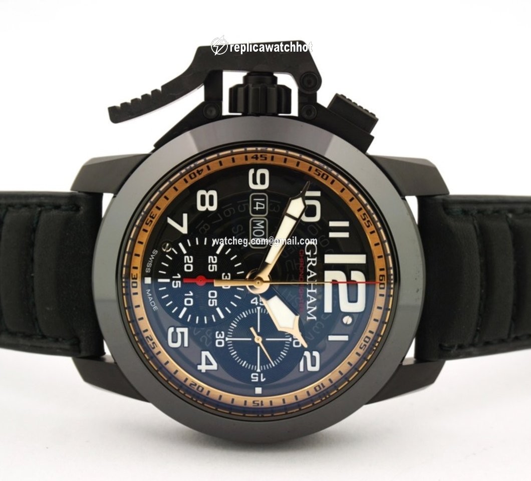 Graham Chronofighter Oversize Mens watch Unisex Automatic Steel 2CCAU.B31A 3