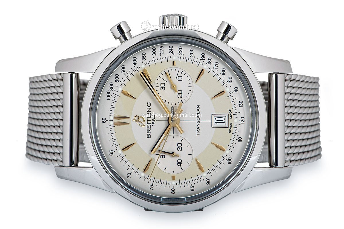 Breitling Transocean Mens watch Unisex Automatic Steel AB015412 G784 154A 3