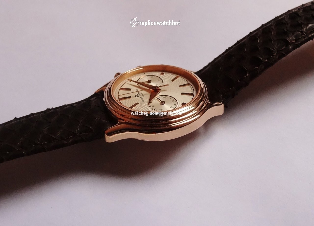 Baume & Mercier Mens watch Unisex Manual winding Rose gold MV045184 3
