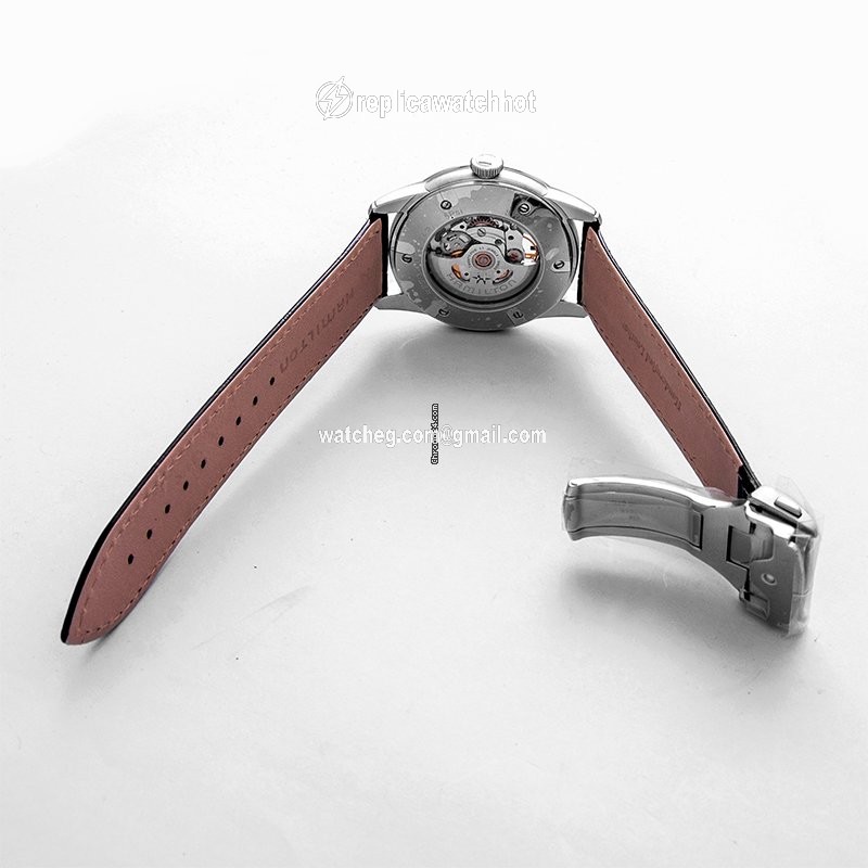 Hamilton Railroad Mens watch Unisex Automatic Steel H40655731 3
