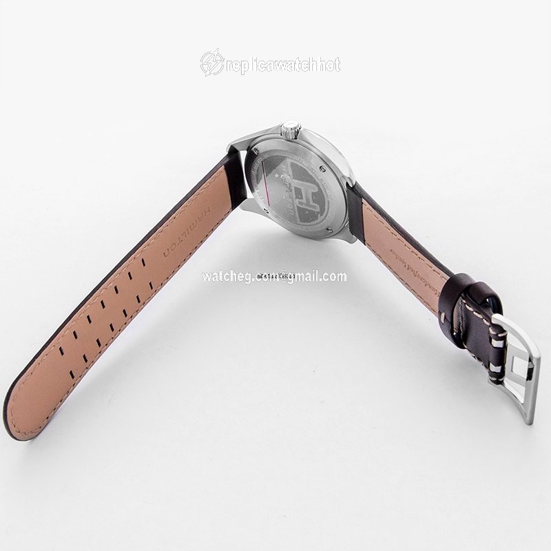 Hamilton Khaki Pilot Mens watch Unisex Quartz Steel H64611555 3