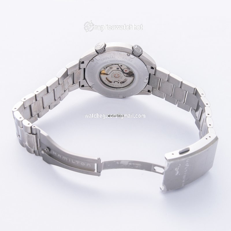 Hamilton Khaki Pilot Pioneer Mens watch Unisex Automatic Steel H76455133 3