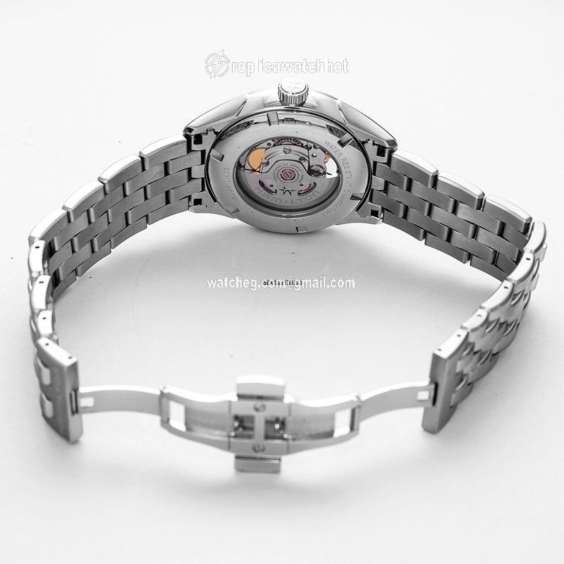 Hamilton Jazzmaster Open Heart Mens watch Unisex Automatic Steel H32705131 3