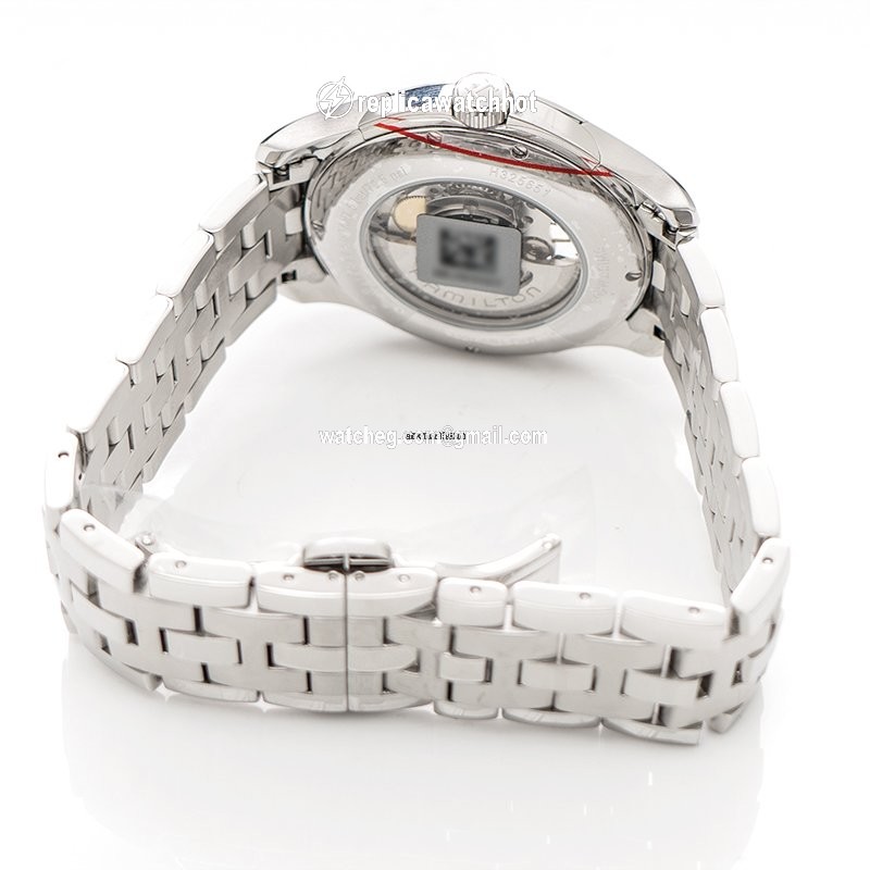 Hamilton Jazzmaster Open Heart Mens watch Unisex Automatic Steel H32565185 3