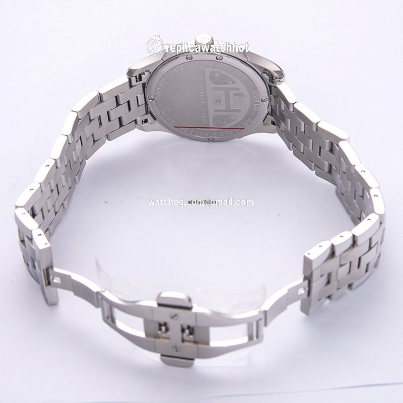 Hamilton Jazzmaster Mens watch Unisex Quartz Steel H32411135 3