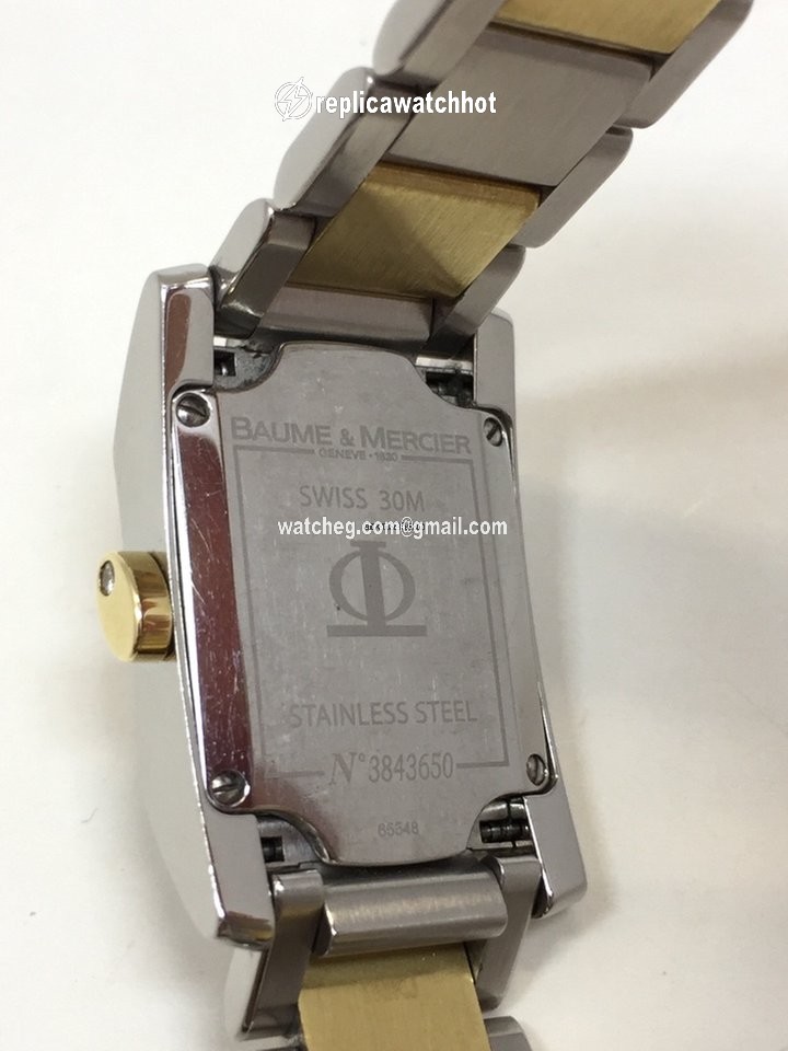 Baume & Mercier Womens watch Quartz Gold Steel MOA65548 3