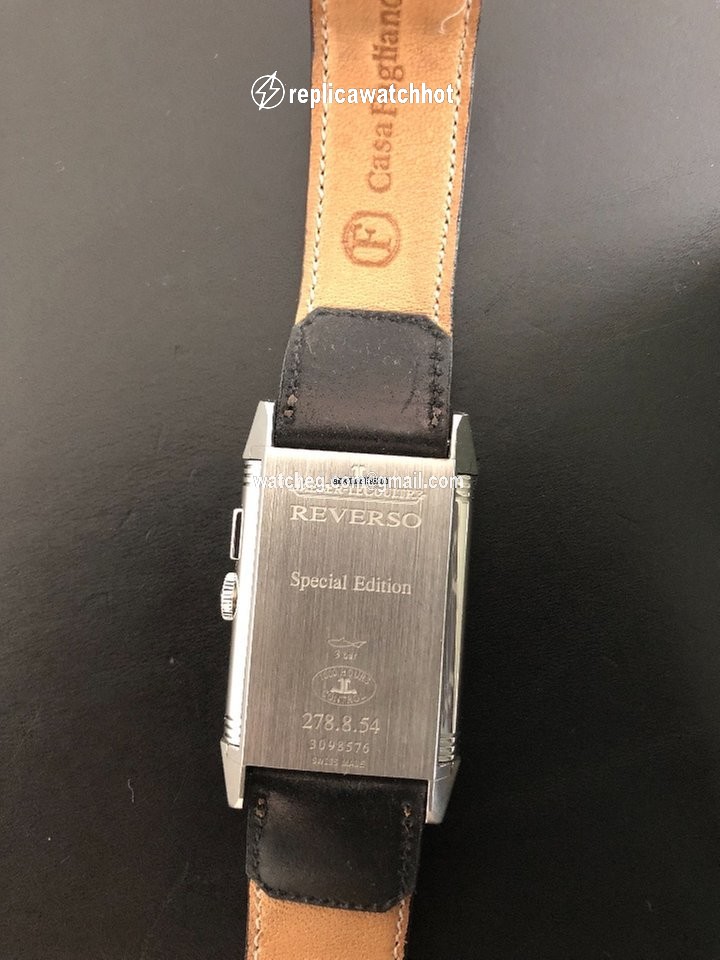 Jaeger-LeCoultre Grande Reverso Ultra Thin Duoface Mens watch Unisex Manual winding Steel Q378858J 3