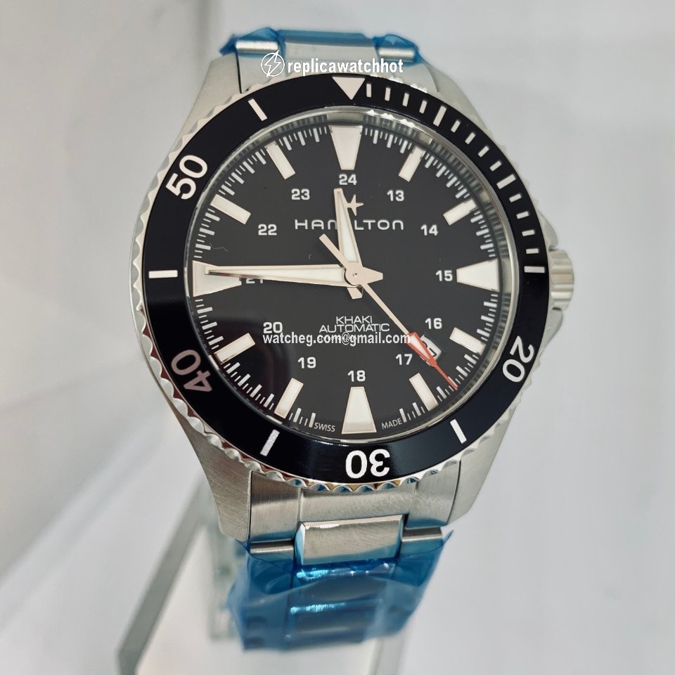 Hamilton Khaki Navy Scuba Mens watch Unisex Automatic Steel H82335131 3