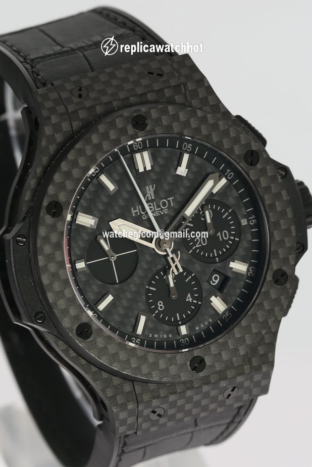 Hublot Big Bang 44 mm Mens watch Unisex Automatic Carbon 301.QX.1724.RX. 3
