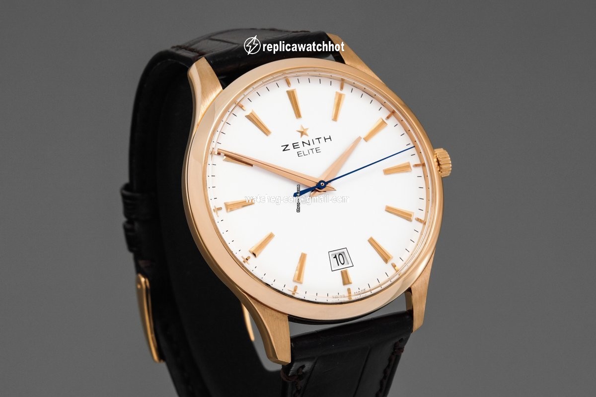 Zenith Captain Central Second Mens watch Unisex Automatic Rose gold 18.2020.670 11.C498 3