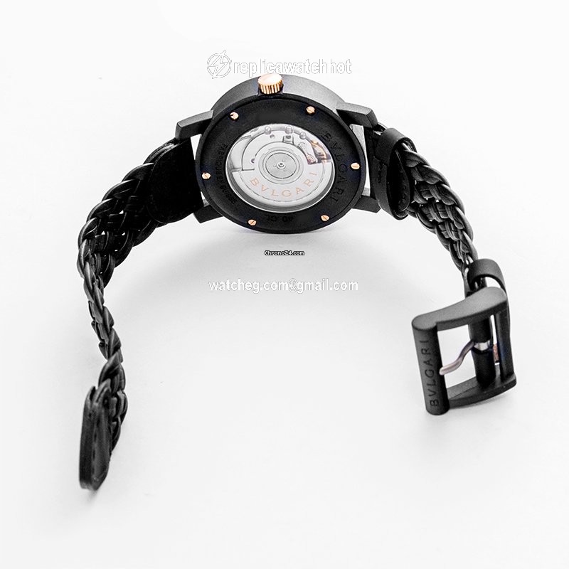 Bulgari Mens watch Unisex Automatic Carbon 102632 3
