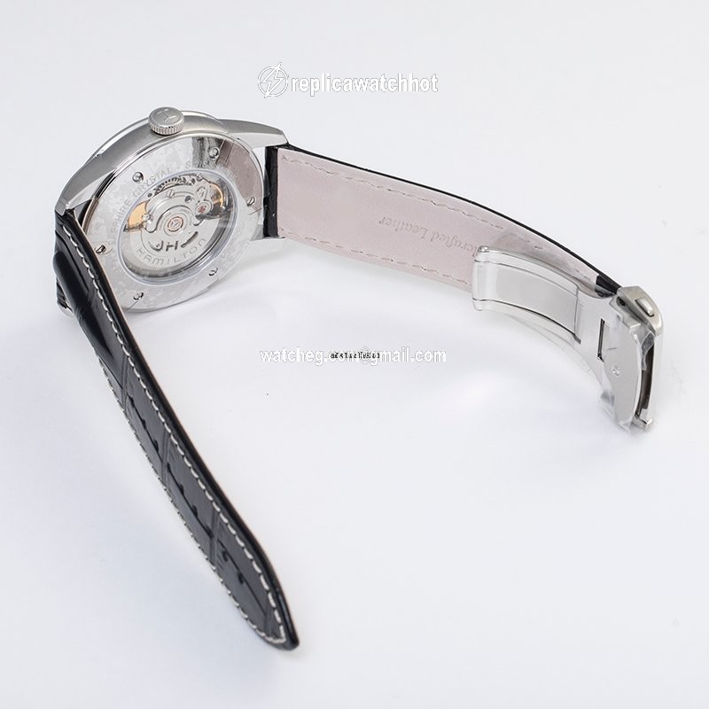 Hamilton Railroad Mens watch Unisex Automatic Steel H40515781 3