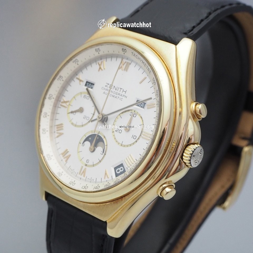 Zenith El Primero Mens watch Unisex Automatic Yellow gold 30 0460 412, 30.0160.418 3